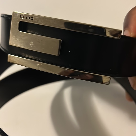 Leather Gucci belt,  great condition - Picture 5 of 7